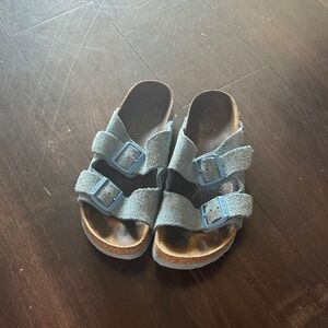 Blue Birkenstocks